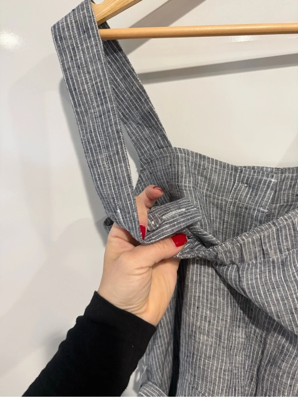 Everlane Linen Striped Jumpsuit